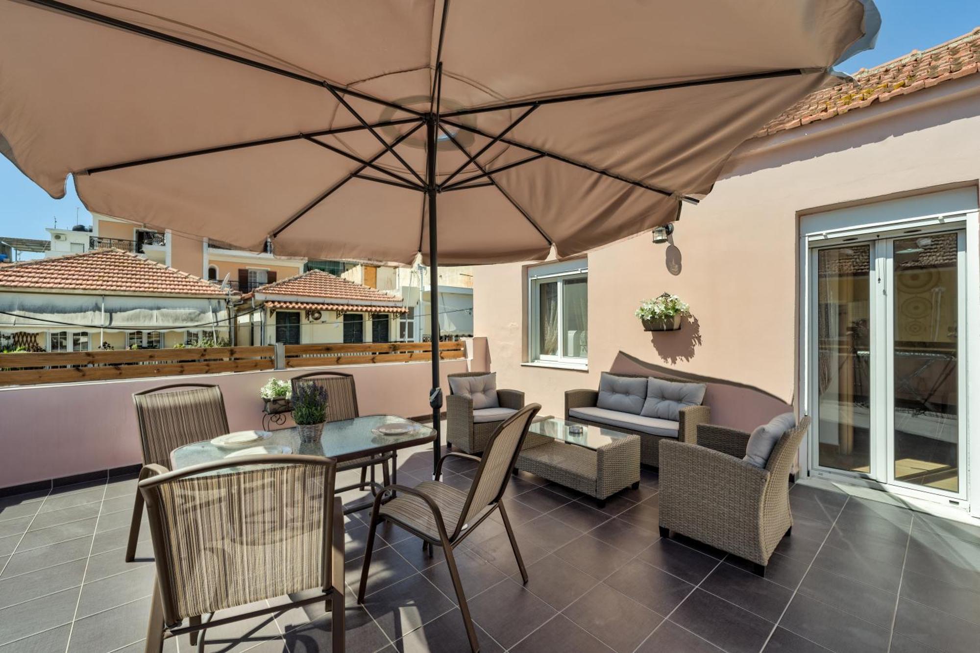 Dennis City Center Elegant Apartment Zakintos Zewnętrze zdjęcie