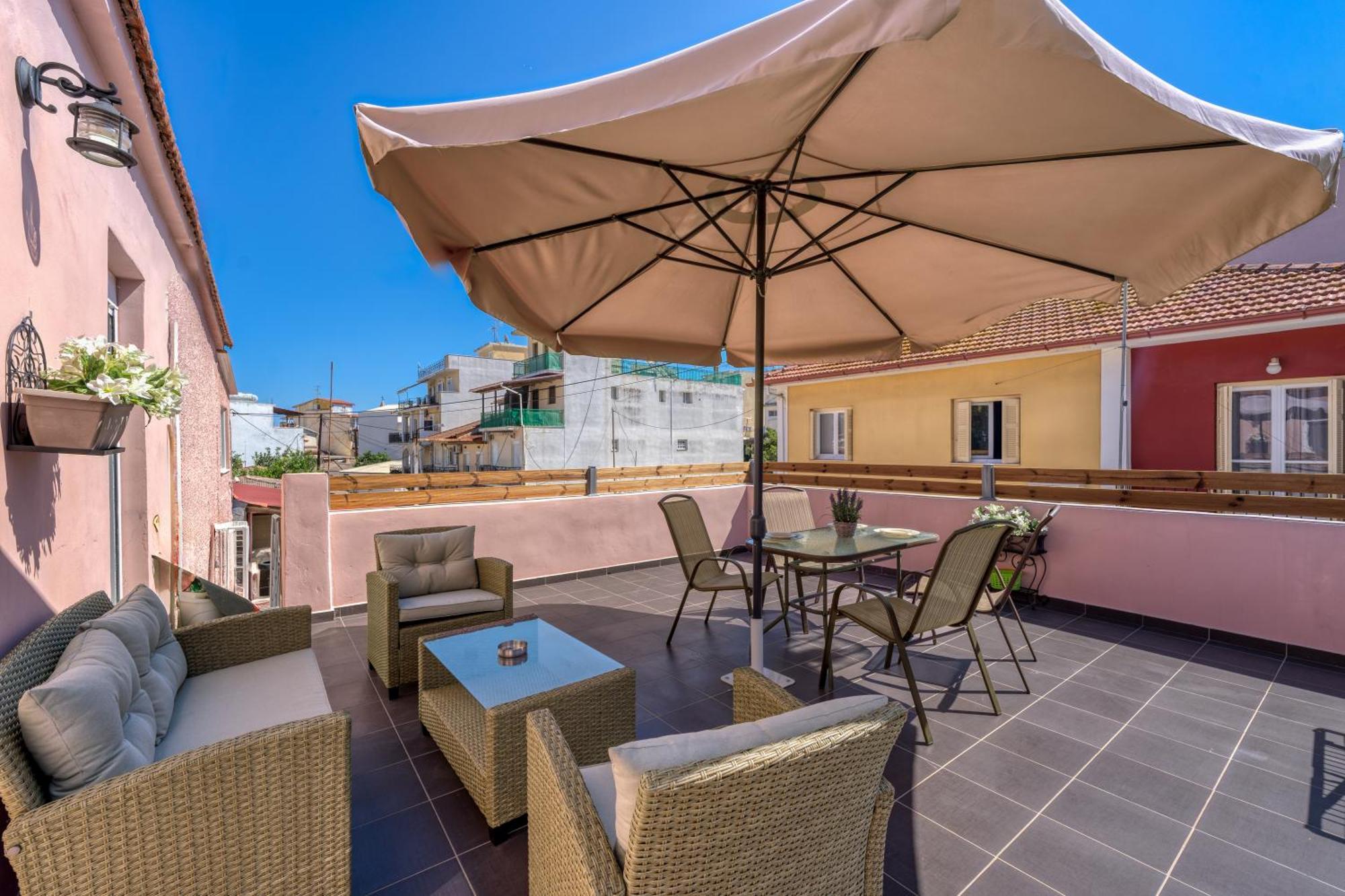 Dennis City Center Elegant Apartment Zakintos Zewnętrze zdjęcie